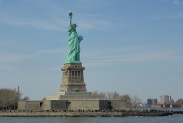 Fototapeta premium liberty island