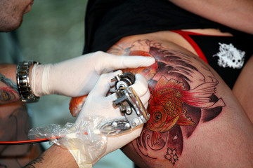 tatouage cuisse