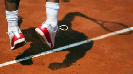 Zelfklevend Fotobehang tennis © karaboux