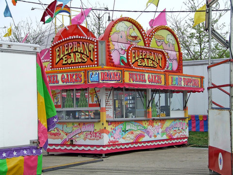 concession stand at the carnival