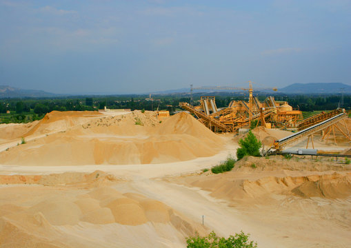 carriere de sable