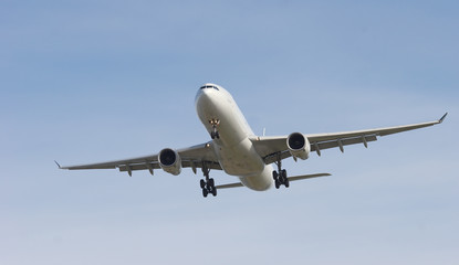 on approach