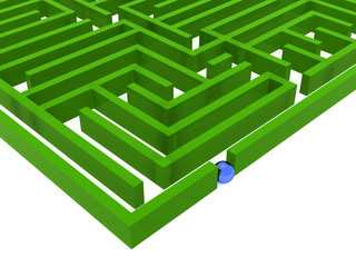 labyrinth. 3dlabyrinth