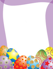 easter egg frame