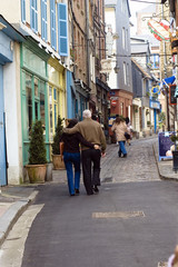 Fototapeta premium rue de honfleur