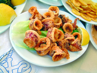 fried squid