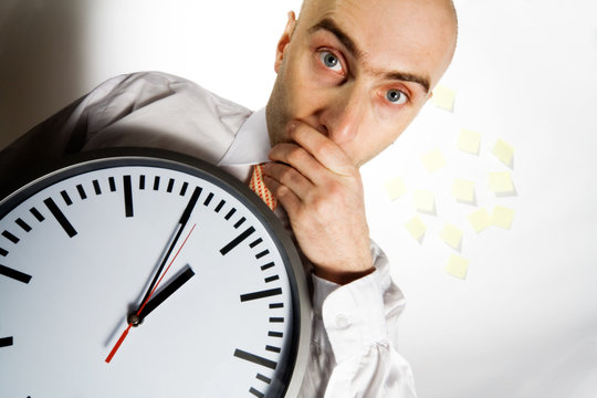 busy businessman