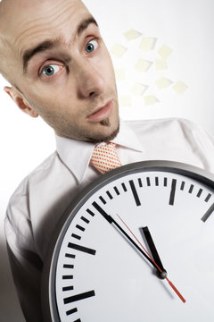 busy businessman