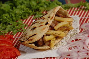 sandwich with meat