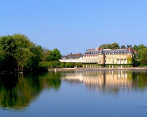 Fototapeta na wymiar zamek w Rambouillet