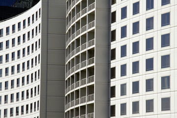 Fototapeta premium urban building facade