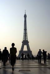 Fototapeta na wymiar Paryż, eiffelturm