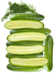 cucumbers and dill