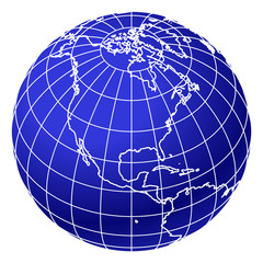 blue world globe 2