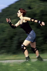 inline skaterin