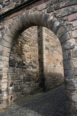 archway edinburgh castle