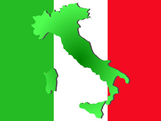 map of italy