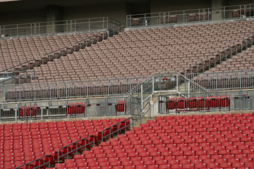Naklejka premium stadium seating
