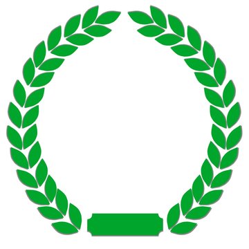 lorbeerkranz gr&uuml;n