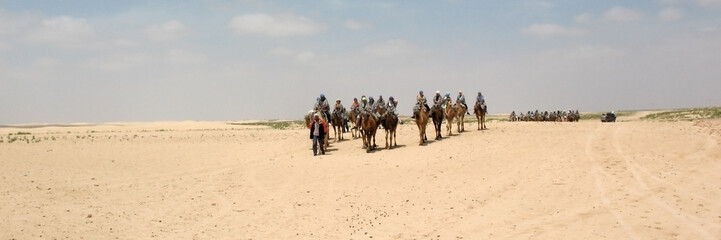 caravane du d&eacute;sert