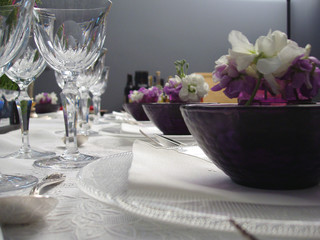 dinner setting