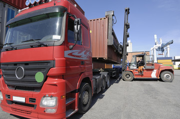 commercial container-port activities