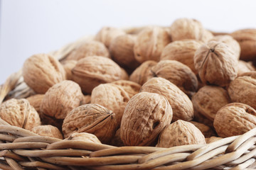 basket of walnuts