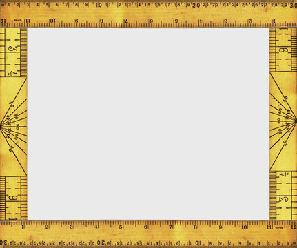 vintage ruler border 1