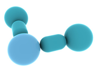 molecular structure.
