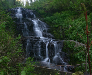 Cascading waterfall