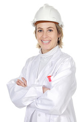 attractive lady architect