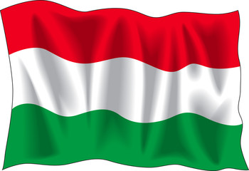 Obraz premium hungarian flag
