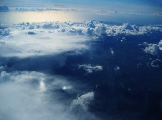 Obraz premium clouds over the ocean