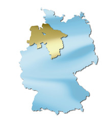 Fototapeta na wymiar Niemieckie regiony => Dolna Saksonia