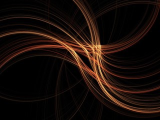 3d abstract light rays © Tupungato