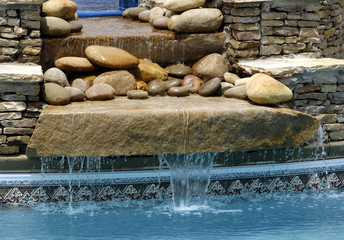waterfall feature