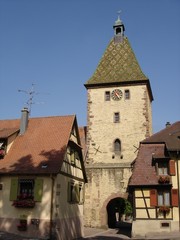 Obraz premium tour médiévale de bergheim