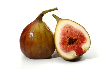 two delicious figs