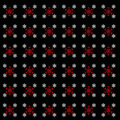 Plakat flowers pattern