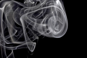 smoke swirling