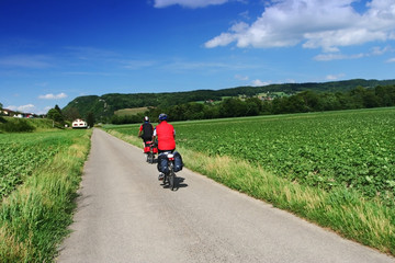 Obraz premium bike swiss travel