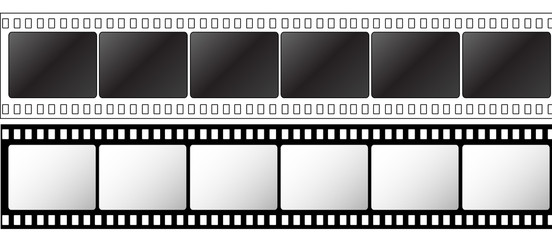 photographic 35mm films strips