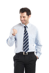 handsome businessman