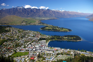 queenstown from above