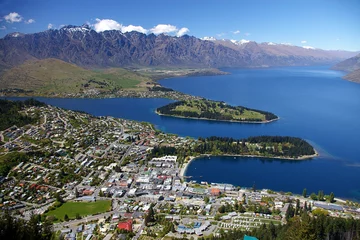 Poster queenstown from above © chris jewiss