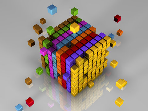 3d cubes