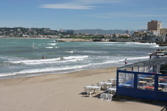 plages de sable de la pointe rouge
