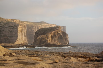 felsenküste auf gozo