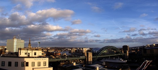 newcastle-upon-tyne panoramic view