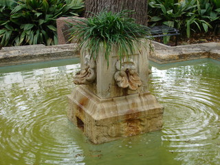 Fountain at the Alamo